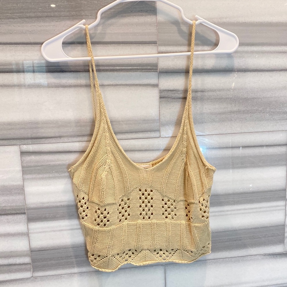 Superdown Crochet Camisole - Picture 2 of 4
